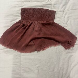 Maroon Aerie Skirt